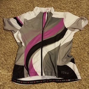 Terry women's LG bike jersey